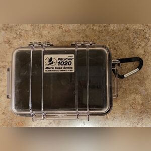 PELICAN 1020 Micro Case Clear Top Waterproof Crushproof Dustproof Drop-proof